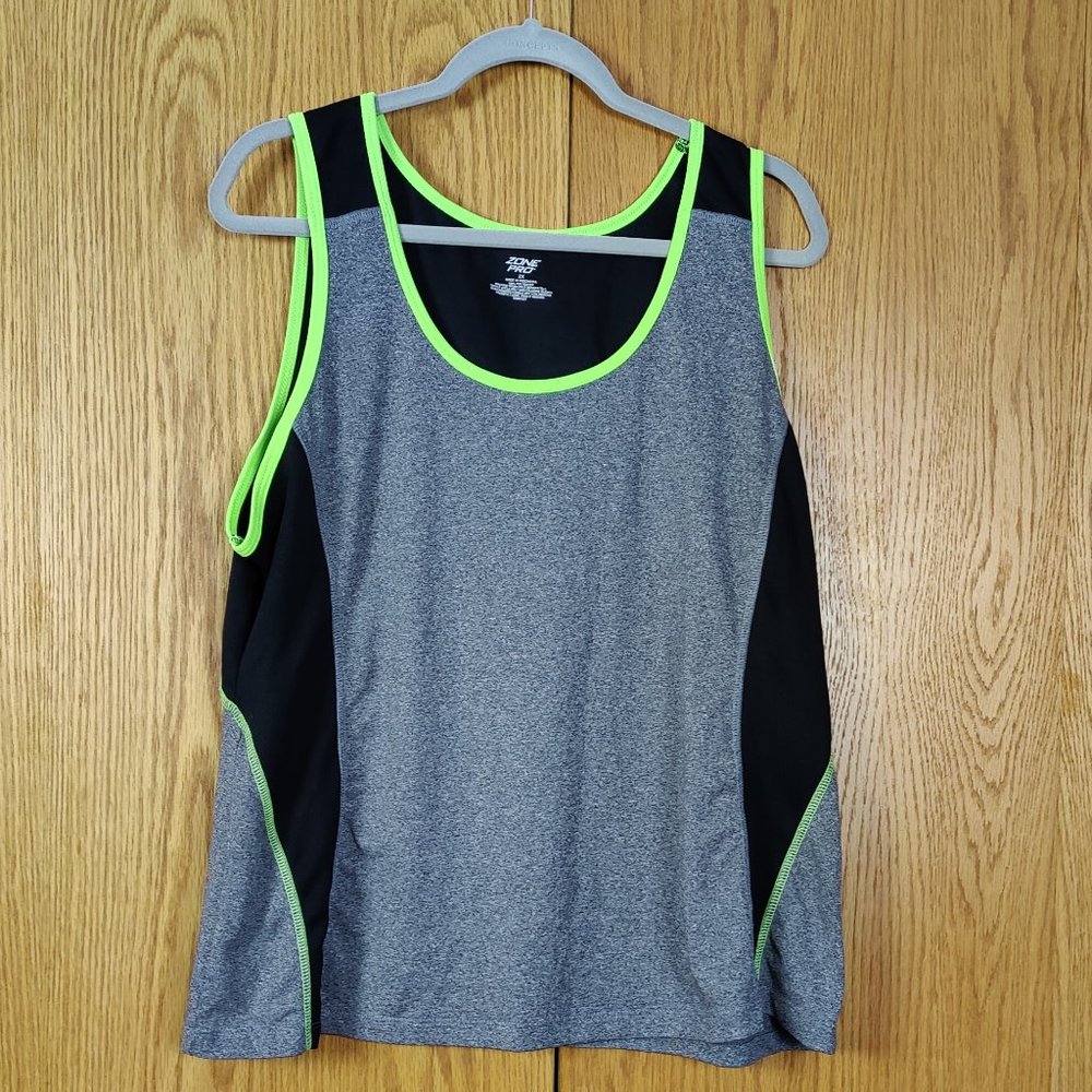Zone Pro Workout Activewear Tank Top